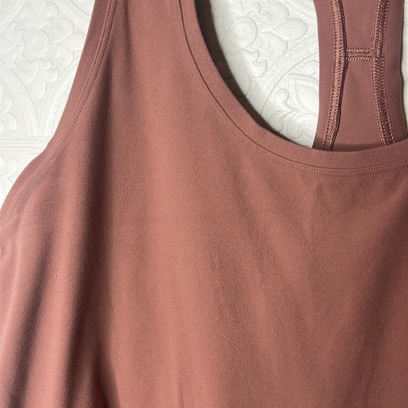 Lululemon Cool RB Short Tank Nulu Brownish Mauve - Picture 2 of 6